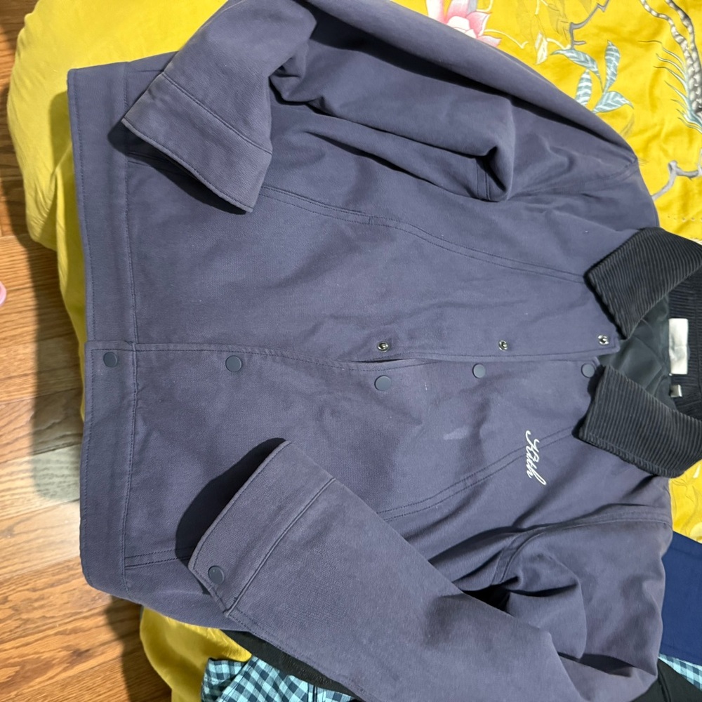 Kith Men's Bomber Jacket in Deep Blue